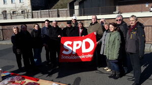 Aktive der SPD Loreley sagen Roger Lewentz, Staatsminister, Unterstützung zu