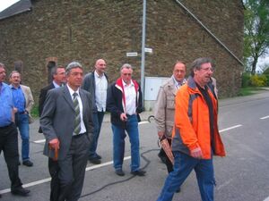 Die SPD auf dem Ortsrundgang in Bornich