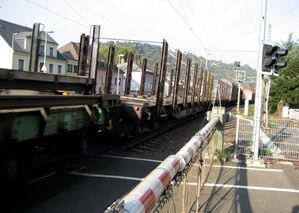 Güterzug in St. Goarshausen